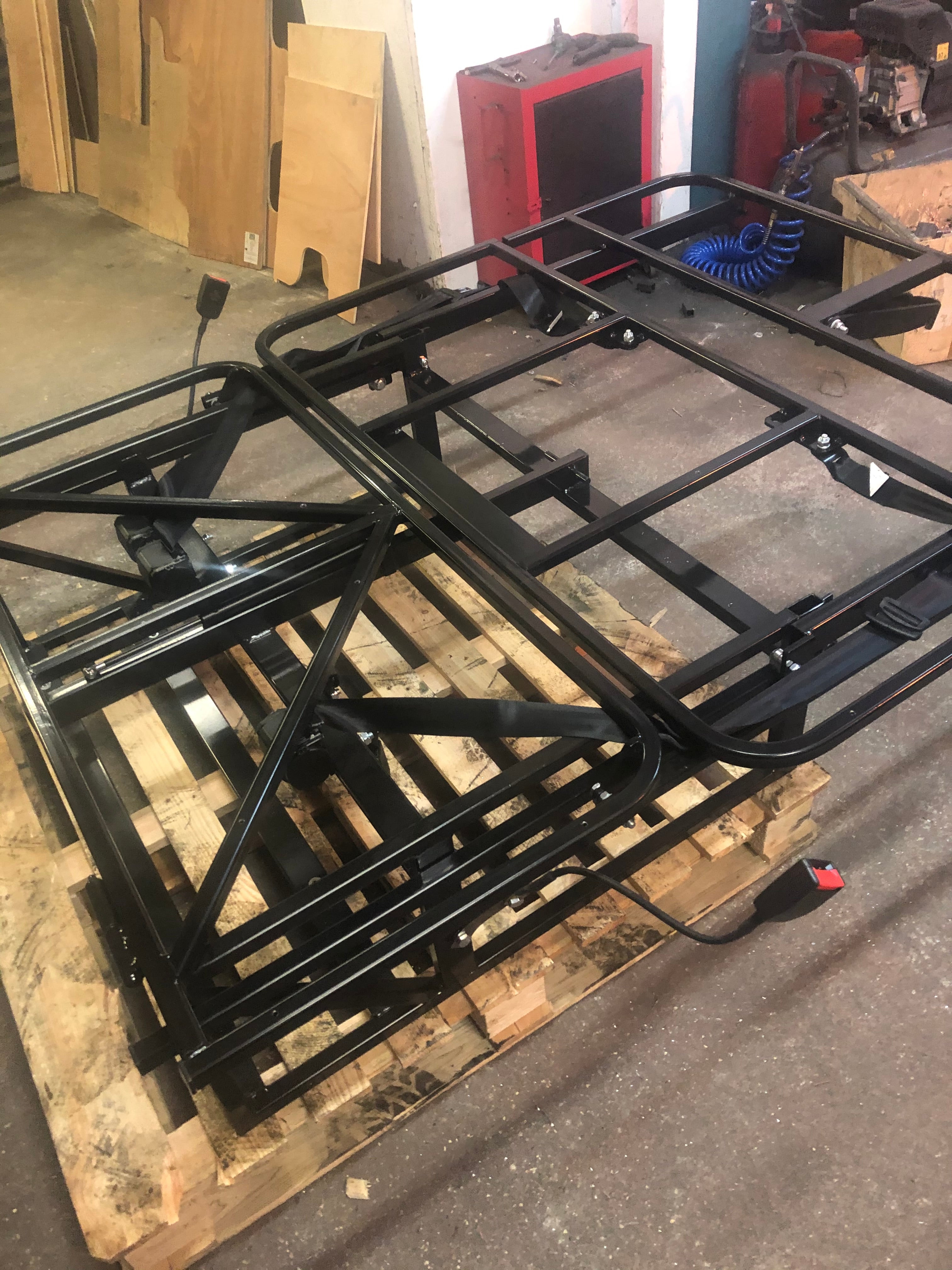 120 3 Seat Bed Frame - M1 Tested