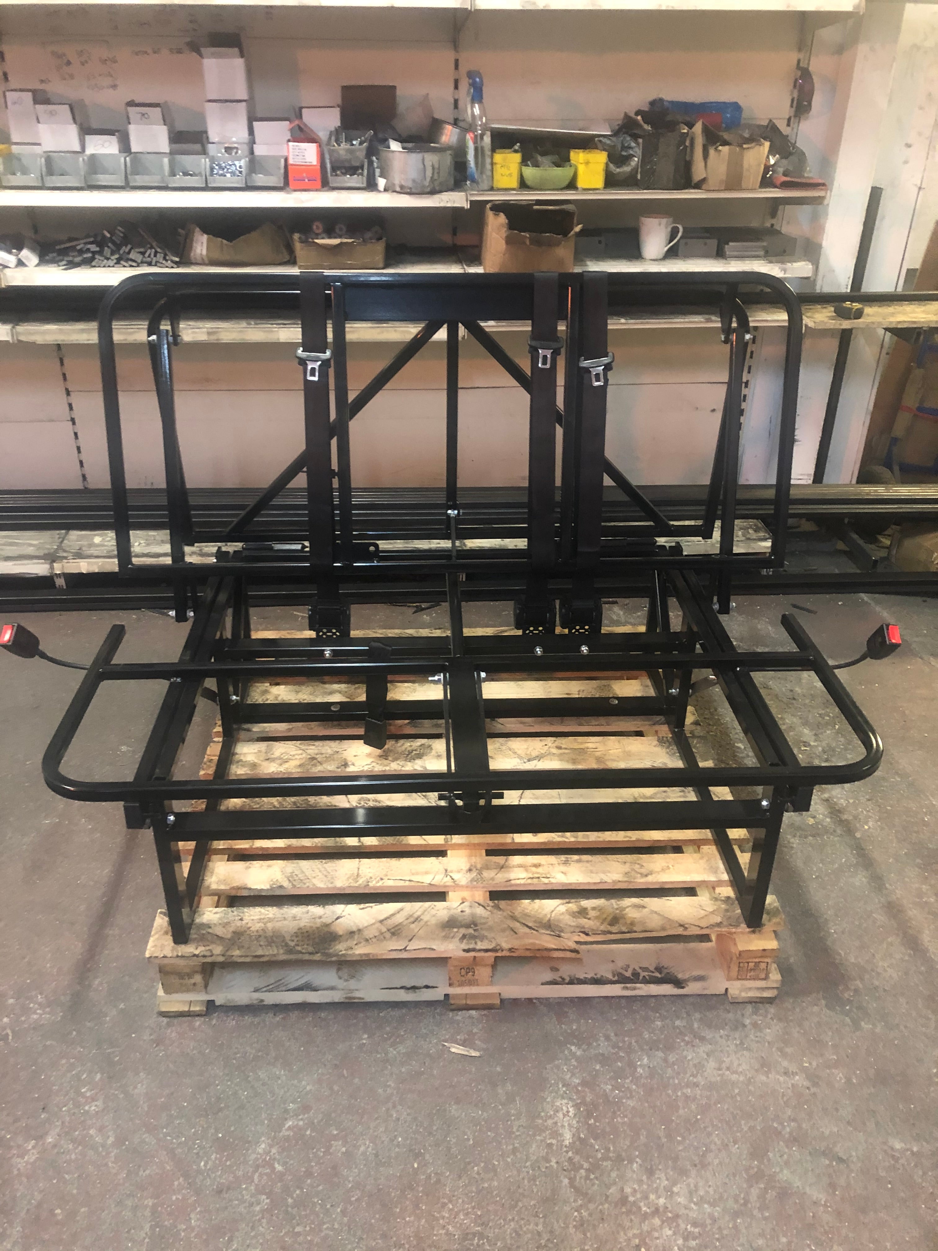 120 3 Seat Bed Frame - M1 Tested