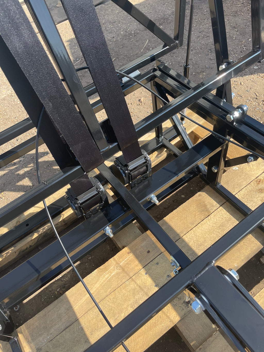 120 2 Seat Bed Frame - M1 Tested