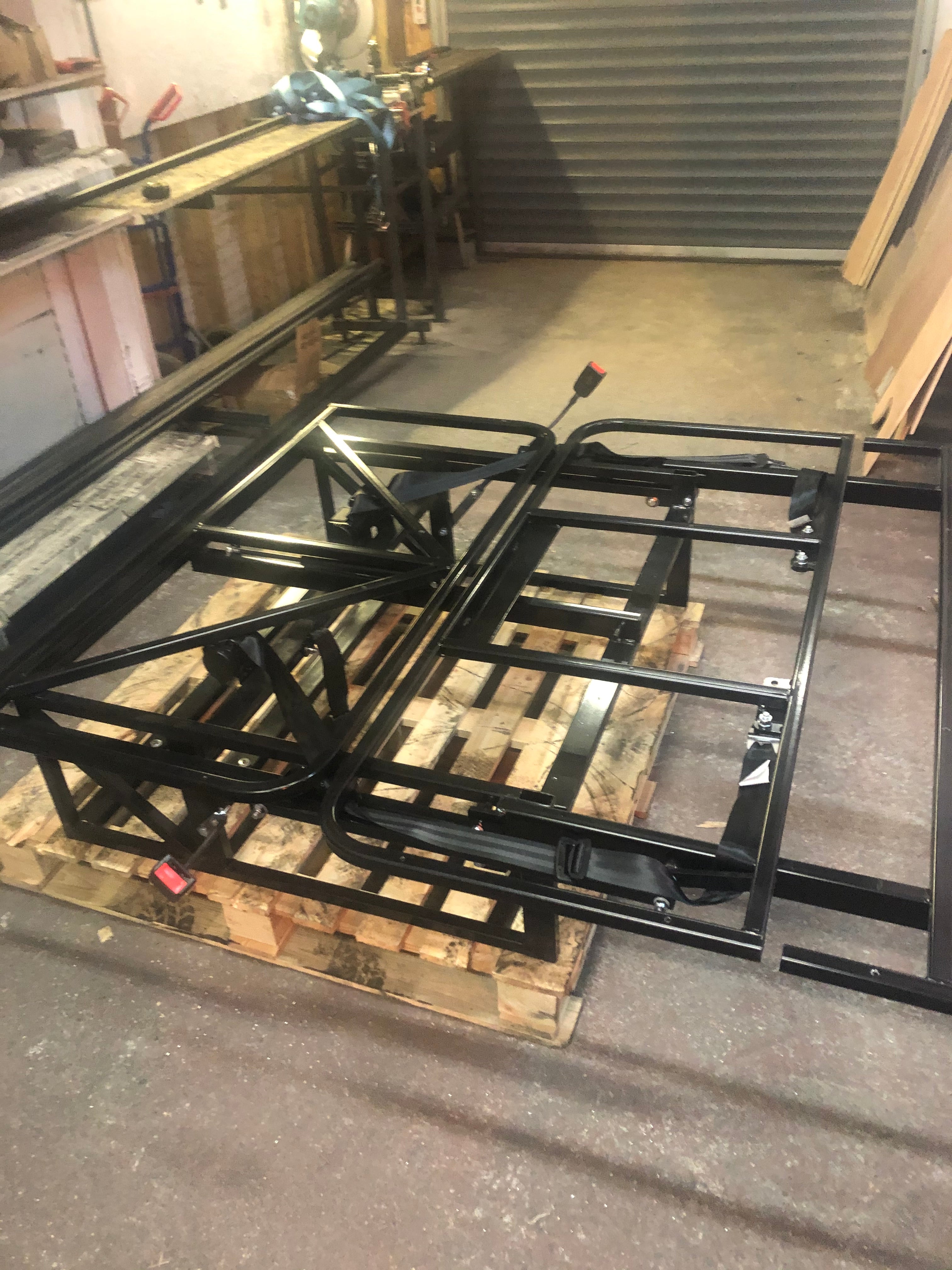 120 3 Seat Bed Frame - M1 Tested