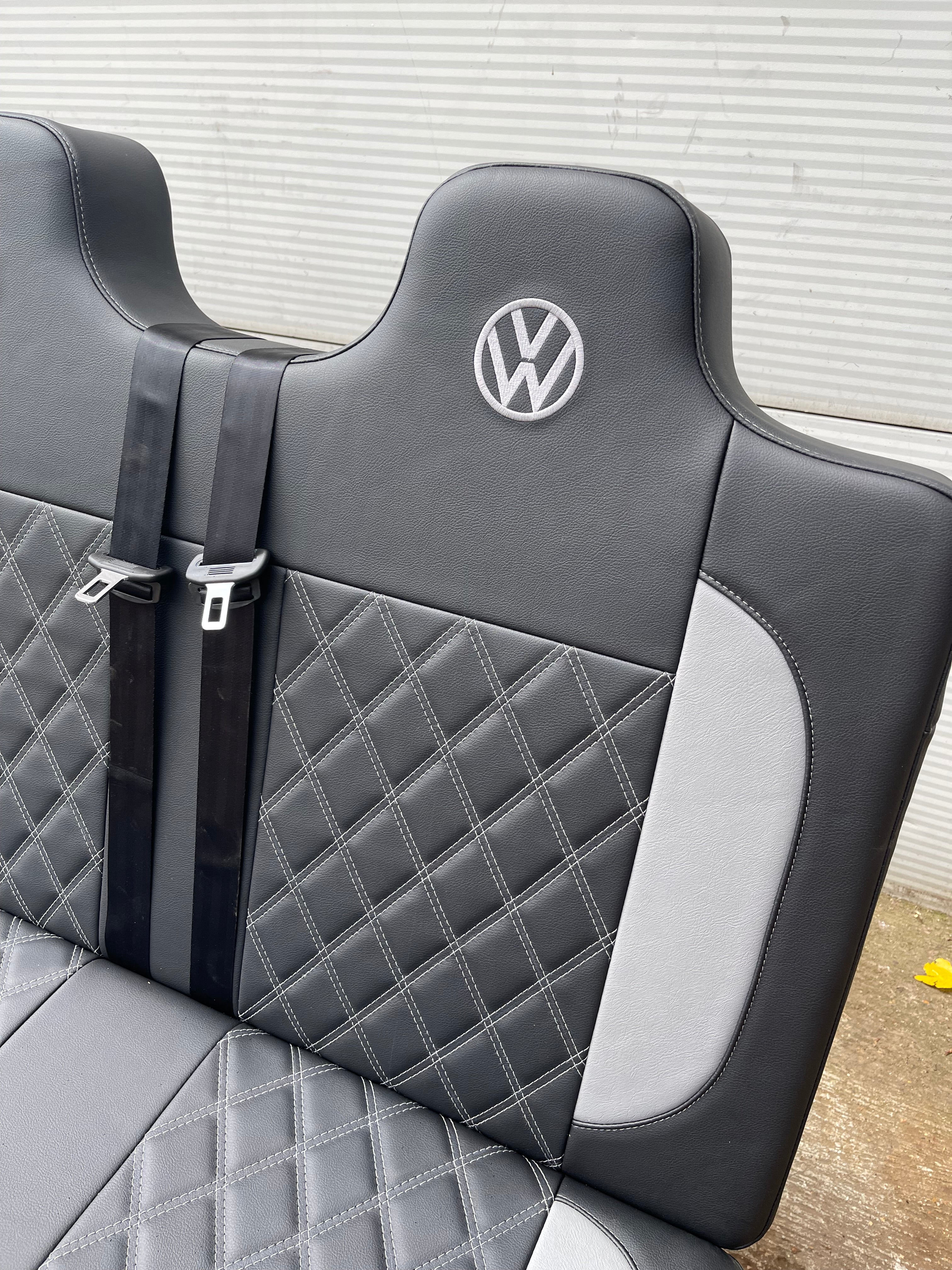 3/4 Rock and Roll Bed,M1 Tested. Black with Grey Stitch and Logo’s