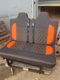IN STOCK 3/4 Rock and Roll Bed,M1 Tested. Black with Orange Cross Stitch and Flash Panels