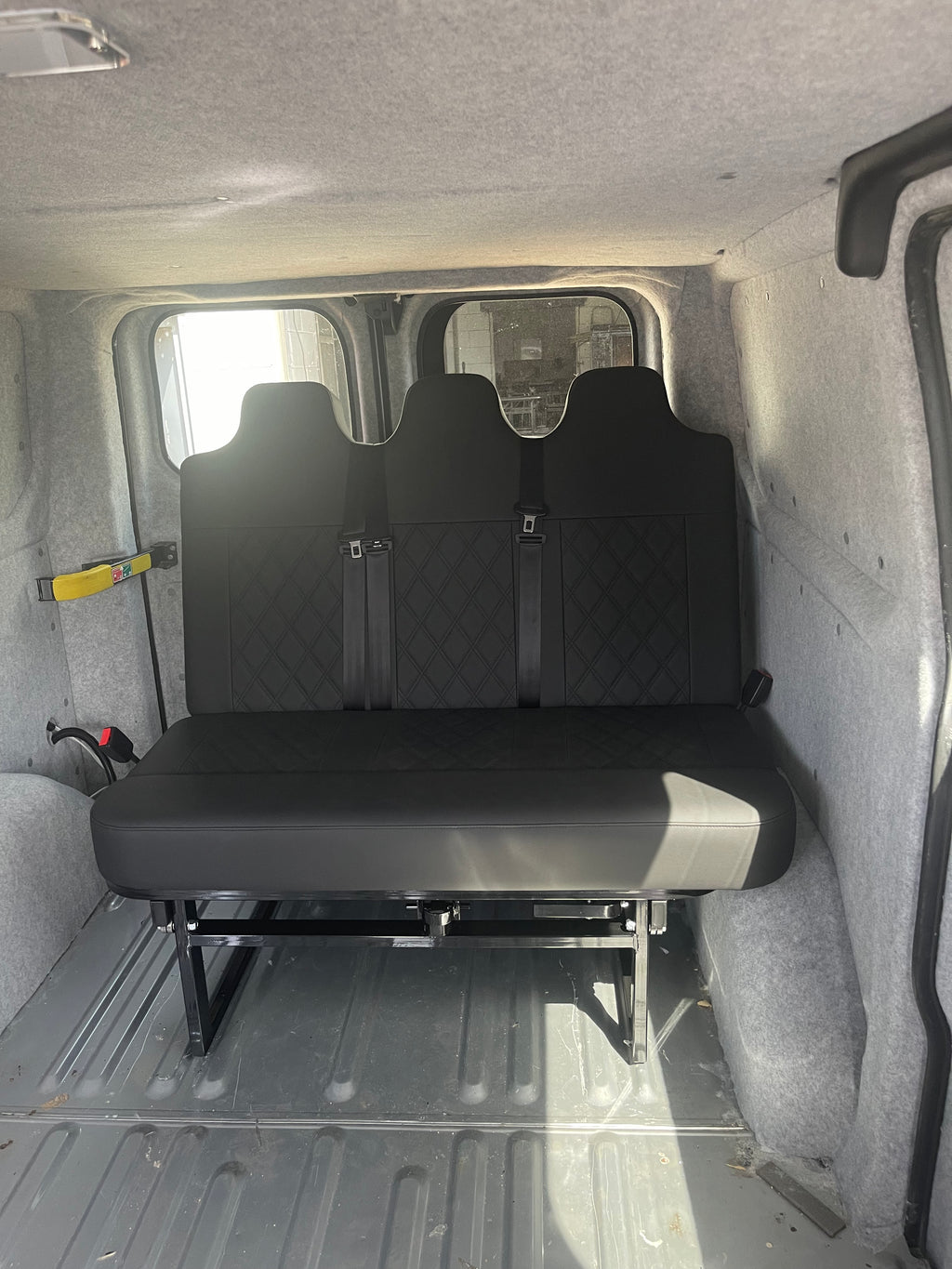 120cm 3 Seat Rock and Roll Bed - M1 Tested