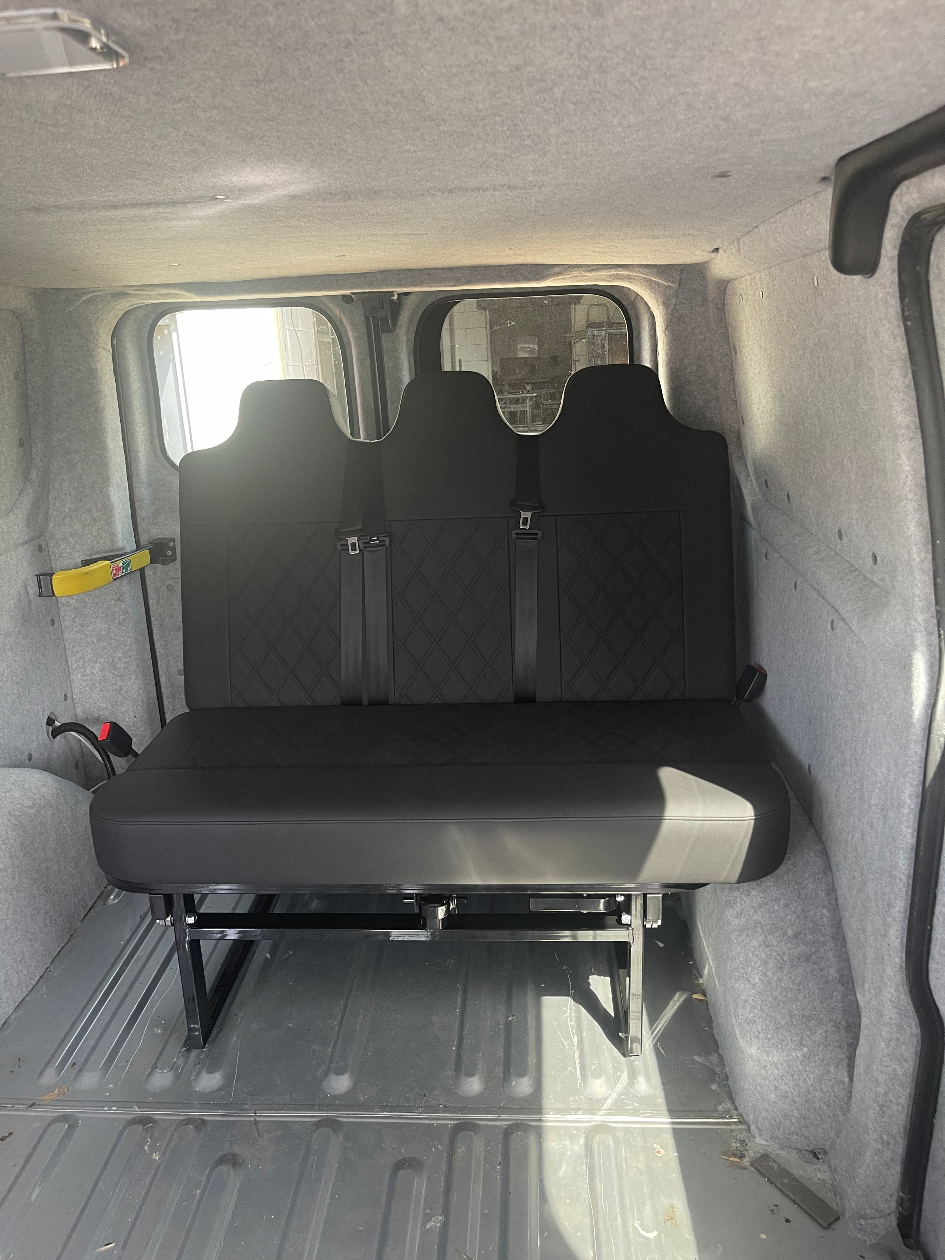 120cm 3 Seat Rock and Roll Bed - M1 Tested