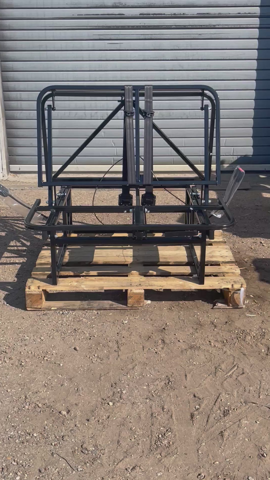 120 2 Seat Bed Frame - M1 Tested