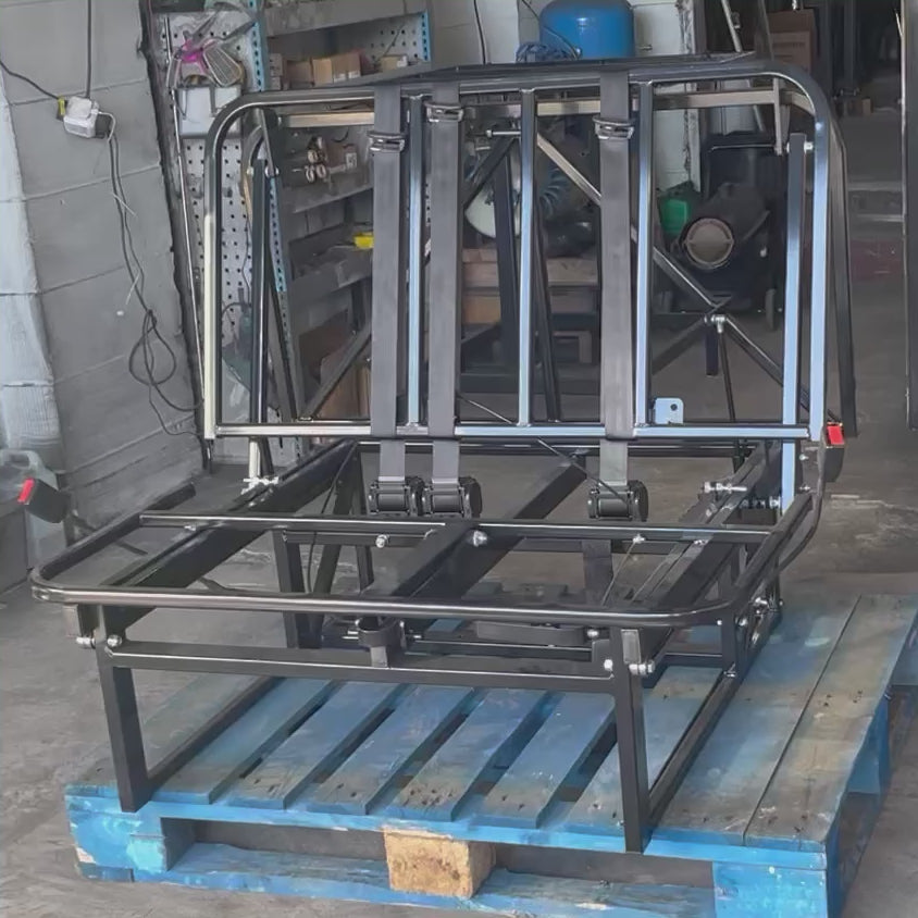 120 3 Seat Bed Frame - M1 Tested